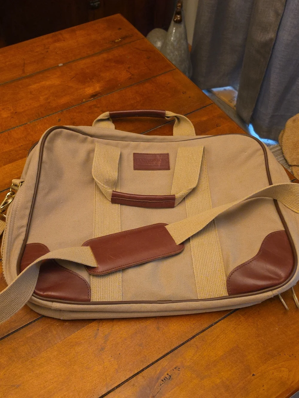 LAND'S END | CANVAS DUFFEL | SQUARE RIGGER TOTE